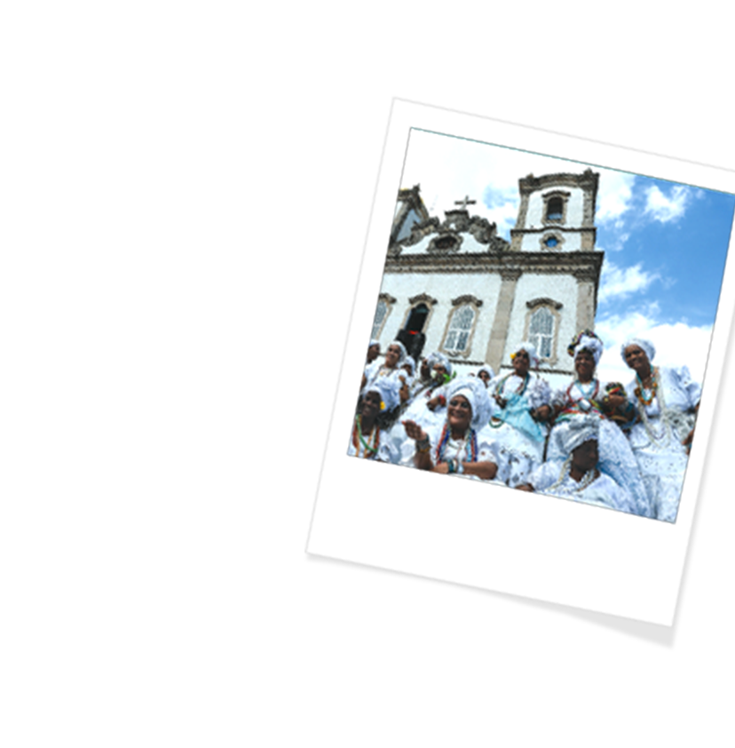 Uma imagem polaroide